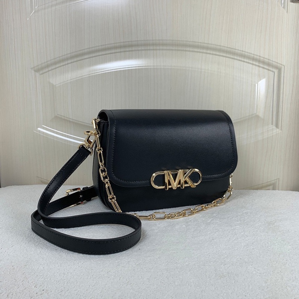 M&K Parker Leather Crossbody Bag